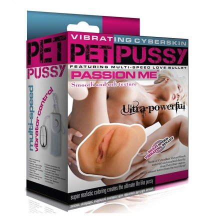 Вагина с вибрацией Cassia Riley Cyberskin Pet Pussy