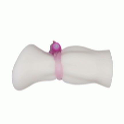 Мастурбатор-вагина с виброкольцом