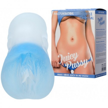 Прозрачный мастурбатор Juicy Pussy Subtle Crystal