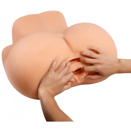 Реалистичный мастурбатор в позе догги-стайл вагина и попка Xise 50 см