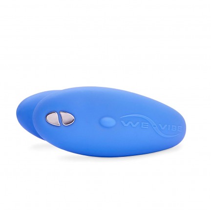 We-Vibe Match Вибромассажер голубой для пар с дистанционным пультом