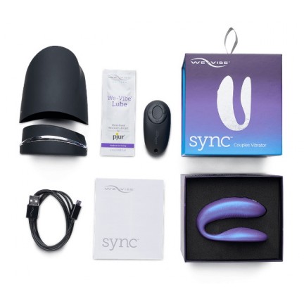 We-Vibe Sync Cosmic Фиолетовый вибромассажер с дистанционным пультом