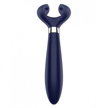 Многофункциональный вибратор Satisfyer Partner Multifun 3 Blue