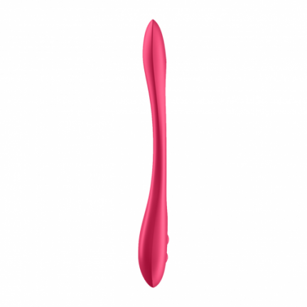 Многофункциональный вибратор для пар с гибкой основой Satisfyer Elastic Joy Red