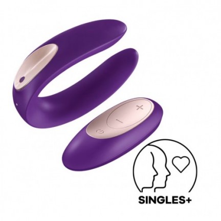 Вибратор для пар с пультом дистанционного управления Satisfyer Partner Plus Remote