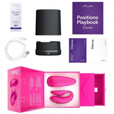 Смарт-вибратор для двоих We-Vibe Chorus розовый Смарт-вибратор для двоих We-Vibe Chorus розовый