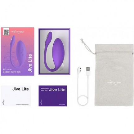 Смарт-вибратор для двоих We-Vibe Jive Lite фиолетовый Смарт-вибратор для двоих We-Vibe Jive Lite фиолетовый