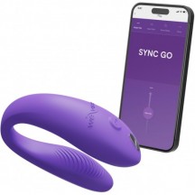 Смарт-вибратор для пар We-Vibe Sync Go фиолетовый