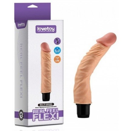 Гнущийся вибратор Real Feel Flexi 19,5 см