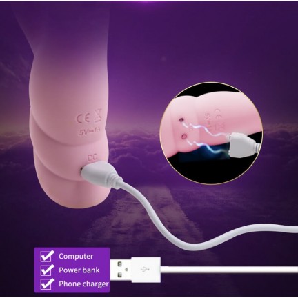 Вибратор c клиторальным стимулятором Nalone Pure X2 Вибратор c клиторальным стимулятором Nalone Pure X2