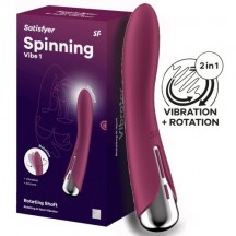 Вибратор для точки G с ротацией Satisfyer Spinning Vibe 1 Red