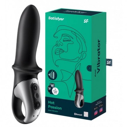 Анальный смарт-вибратор с функцией нагрева Satisfyer Hot Passion