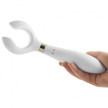 Вибратор для пар Satisfyer Partner Multifun 3 White Вибратор для пар Satisfyer Partner Multifun 3 White