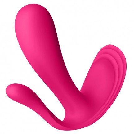 Анально-вагинальный смарт-стимулятор для ношения Satisfyer Top Secret Plus розовый