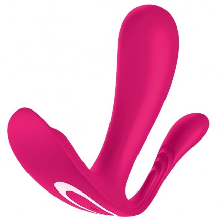 Анально-вагинальный смарт-стимулятор для ношения Satisfyer Top Secret Plus розовый