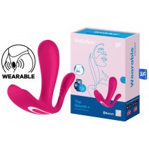 Анально-вагинальный смарт-стимулятор для ношения Satisfyer Top Secret Plus розовый