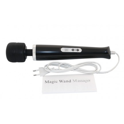 Десятискоростной чёрный массажер Magic Massager 220V