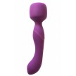 Двусторонний вибромассажер с подогревом Heating Wand Purple