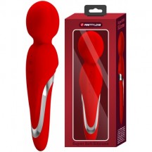 Перезаряжаемый вибромассажер Pretty Love Walter красный
