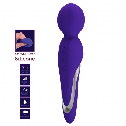 Перезаряжаемый вибромассажер Pretty Love Walter фиолетовый