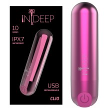 Перезаряжаемая вибропуля Indeep Clio Magenta