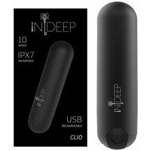 Перезаряжаемая вибропуля Indeep Clio Black