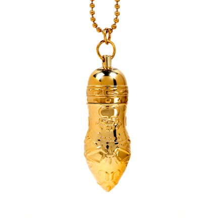 Золотая подвеска на цепочке Gold Pendant