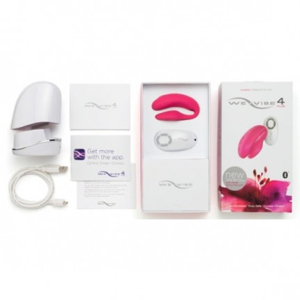 We-Vibe 4 Plus Вибромассажер розовый с дистанционным пультом