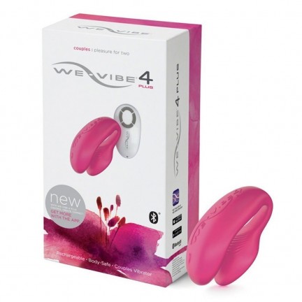 We-Vibe 4 Plus Вибромассажер розовый с дистанционным пультом