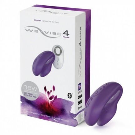 We-Vibe 4 Plus Вибромассажер фиолетовый с дистанционным пультом