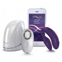 We-Vibe 4 Plus Вибромассажер фиолетовый с дистанционным пультом