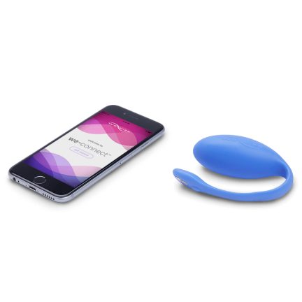 Smart вибратор We-Vibe Jive с дистанционный управлением синий