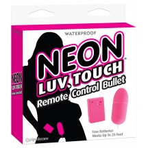 Виброяйцо на дистанционном управлении Neon Luv Touch Remote Control Bullet Pink