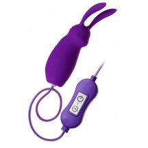 Фиолетовое виброяйцо A-Toys Bunny