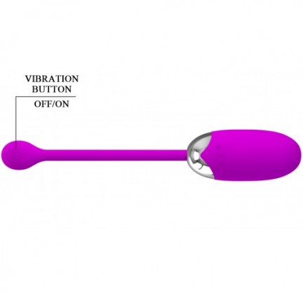 Классическое перезаряжаемое виброяйцо Pretty Love Brook