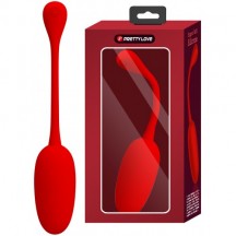 Перезаряжаемое вибро-яйцо Pretty Love Knucker красное