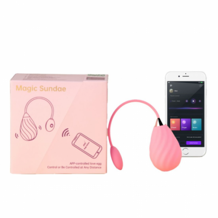 Смарт-виброяйцо Magic Motion Magic Sundae Pink Смарт-виброяйцо Magic Motion Magic Sundae Pink