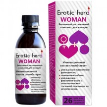 Женский биогенный концентрат для Повышения Либидо и Сексуальности Erotic Hard Woman 250 мл