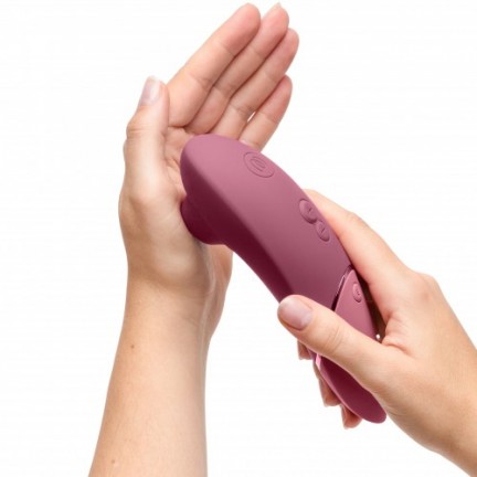 Бесконтактный вакуумно-волновой стимулятор клитора Womanizer Next темно-розовый