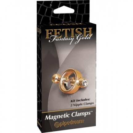 Зажимы для сосков FF Gold Magnetic Clamps